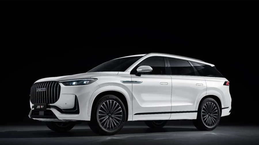 Renting Coches Jaecoo 8 Exclusive Blanco Aura, Gris Artemis, Crystal Black