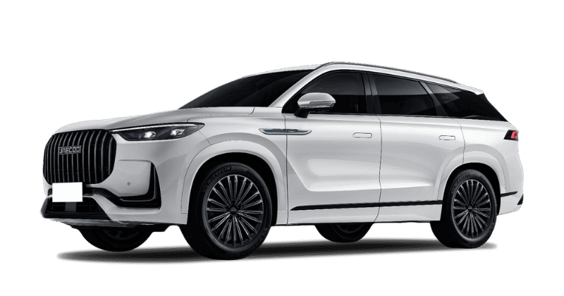 Renting Coches Jaecoo 8-Exclusive Blanco Aura, Gris Artemis, Crystal Black