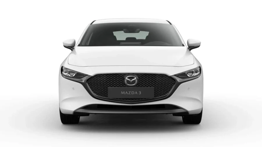 Renting Coches Mazda 3 2.5 e-SKYACTIV G Centre-Line Arctic White