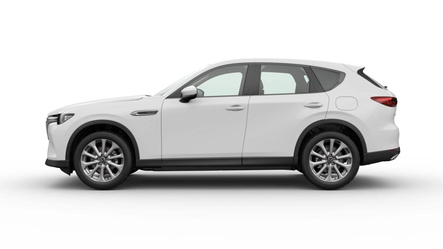 Renting Coches Mazda CX-60 3.3 e-Skyactiv D MHEV 147kW 8AT RWD Exclusive Line Blanco