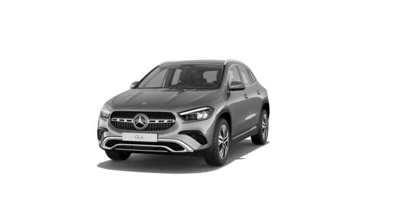 Renting Coches Mercedes Benz GLA 200d Gris Montaña, Plata High-tech, Blanco Polar, Negro Cosmos