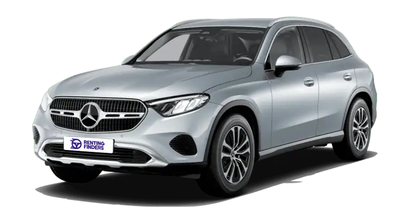 Renting Coches Mercedes Benz GLC 300 de 4MATIC Plata High Tec