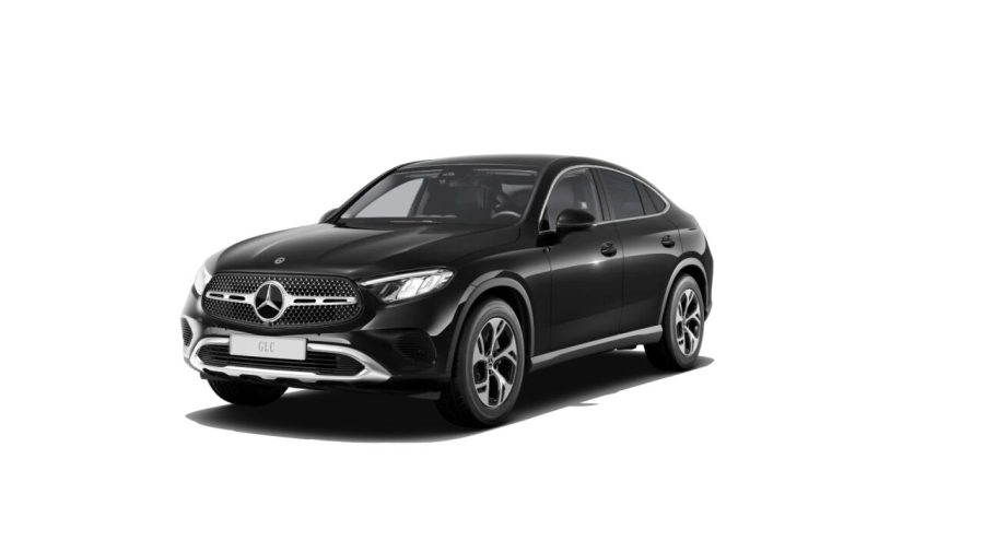 Renting Coches Mercedes Benz GLC COUPE 300e 4MATIC Negro Obsidiana