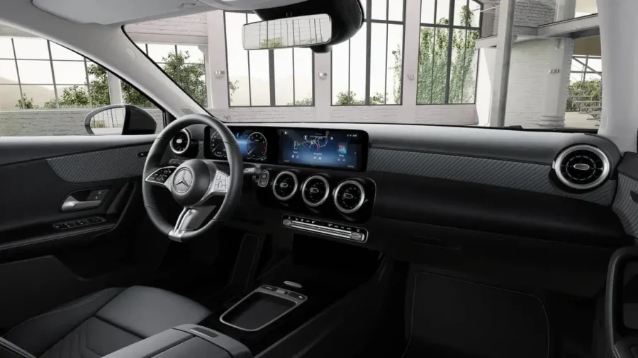 Renting Coches Mercedes Benz Clase A 180 Negro Noche