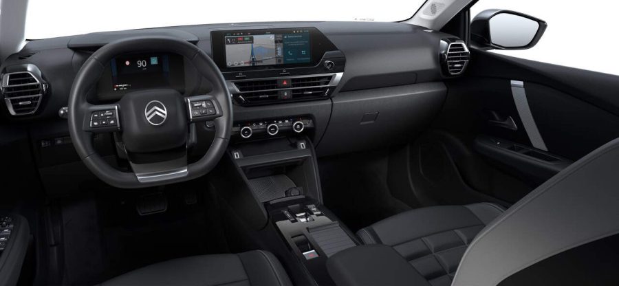 Renting Coches Citroën C4 Hybrid e-DSC6 MAX Gris Mercury