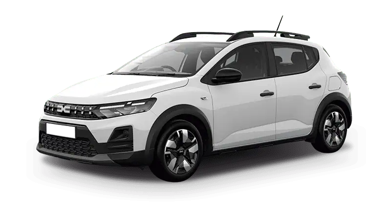Renting Coches Dacia Sandero Stepway Essential ECO-G Blanco Glaciar