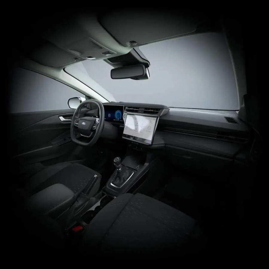 Renting Coches Ford Puma EcoBoost MHEV Titanium Blanco, Gris Cactus