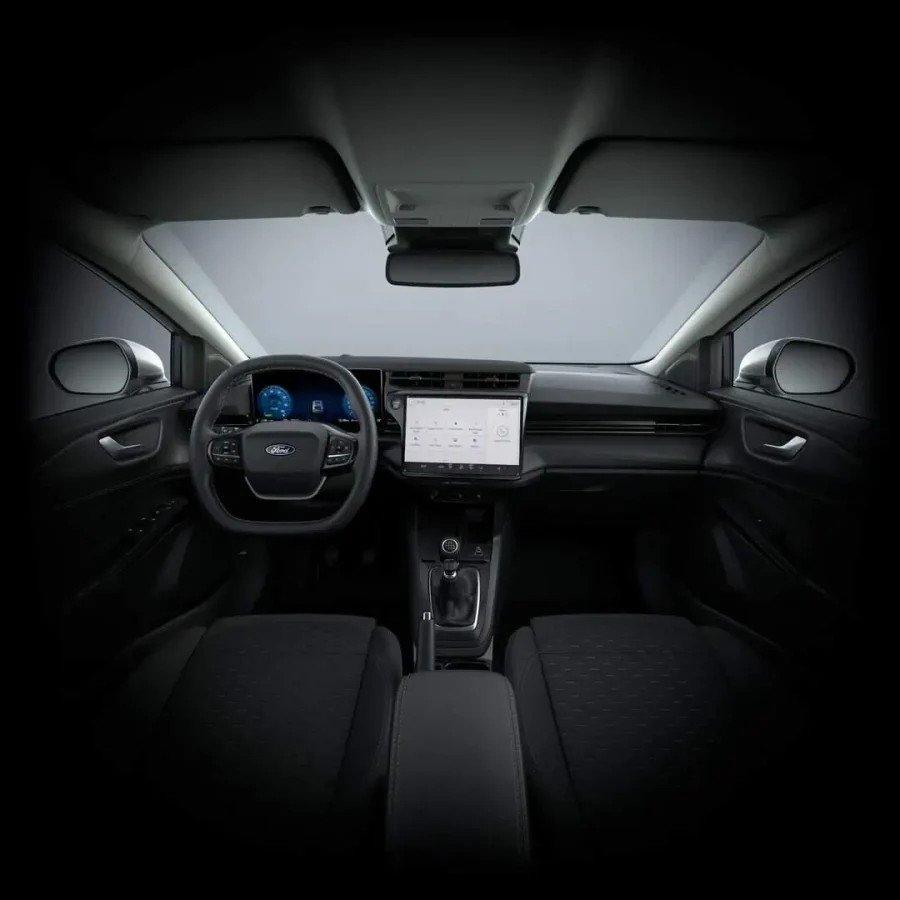 Renting Coches Ford Puma EcoBoost MHEV Titanium Blanco, Gris Cactus