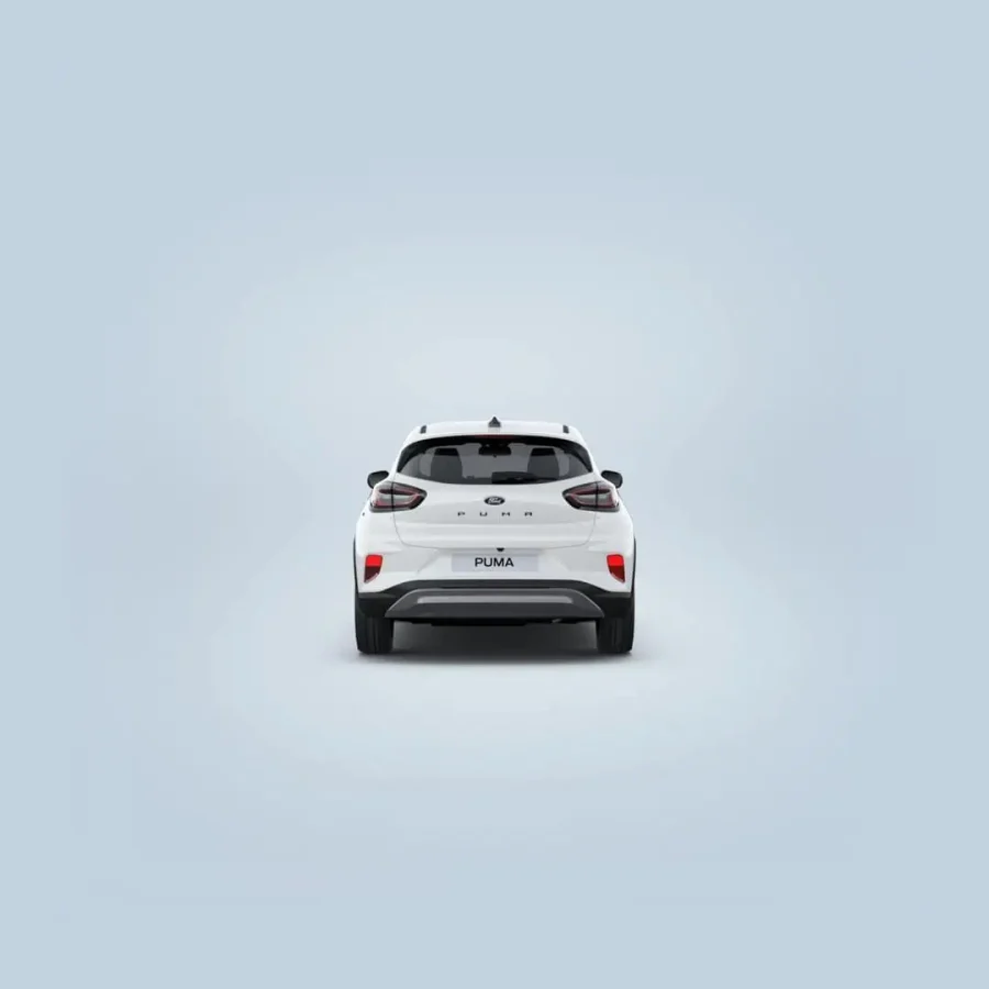 Renting Coches Ford Puma EcoBoost MHEV Titanium Blanco, Gris Cactus