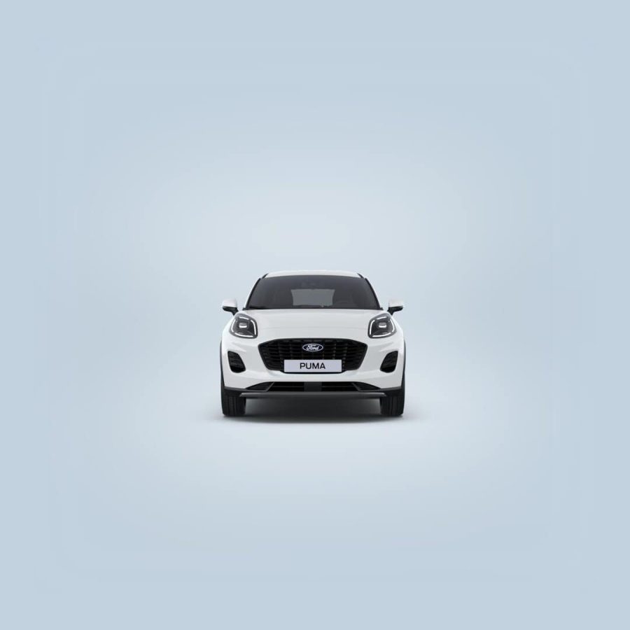 Renting Coches Ford Puma EcoBoost MHEV Titanium Blanco, Gris Cactus