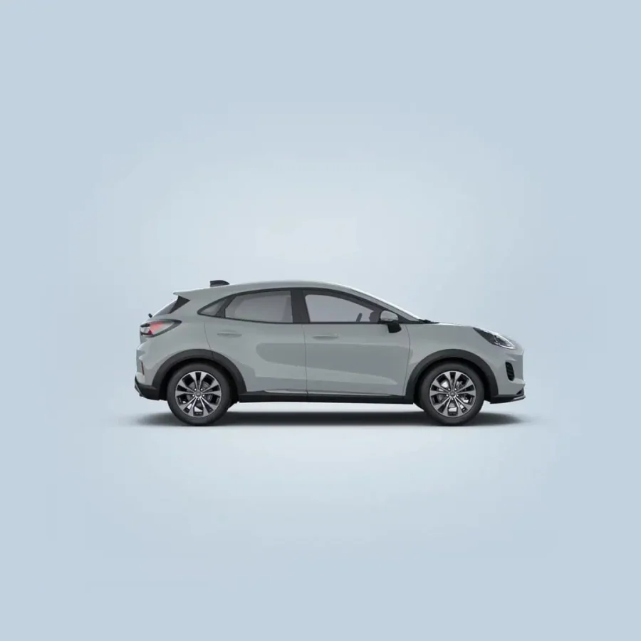 Renting Coches Ford Puma 1.0 EcoBoost MHEV Titanium Plata Solar, Gris Cactus, Blanco Frozen, Negro Agate