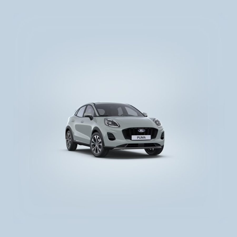 Renting Coches Ford Puma 1.0 EcoBoost MHEV Titanium Plata Solar, Gris Cactus, Blanco Frozen, Negro Agate