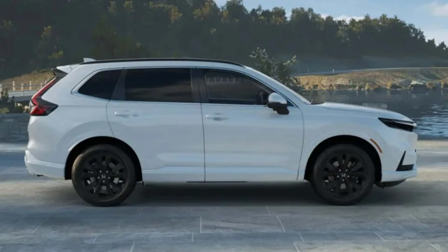 Renting Coches Honda CR-V PHEV Elegance Tech Blanco Diamond, Negro Cristal, Gris Urbano