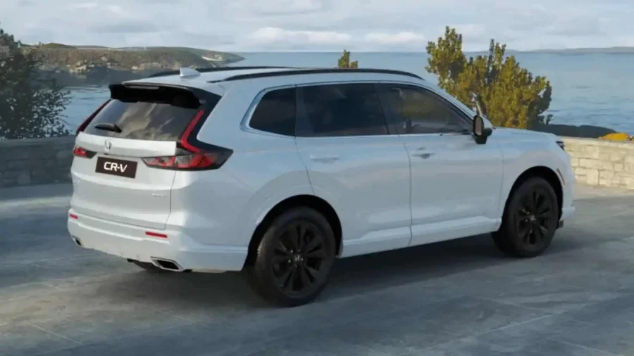 Renting Coches Honda CR-V PHEV Elegance Tech Blanco Diamond, Negro Cristal, Gris Urbano