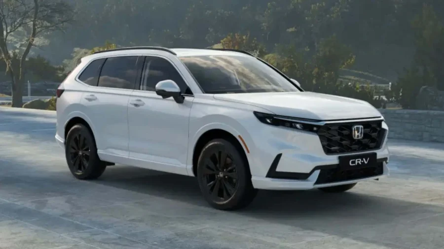 Renting Coches Honda CR-V PHEV Elegance Tech Blanco Diamond, Negro Cristal, Gris Urbano
