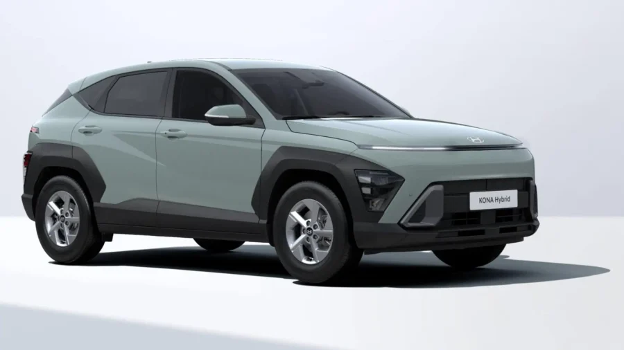 Renting Coches Hyundai Kona 1.6 GDi HEV DT Maxx Mirage Green