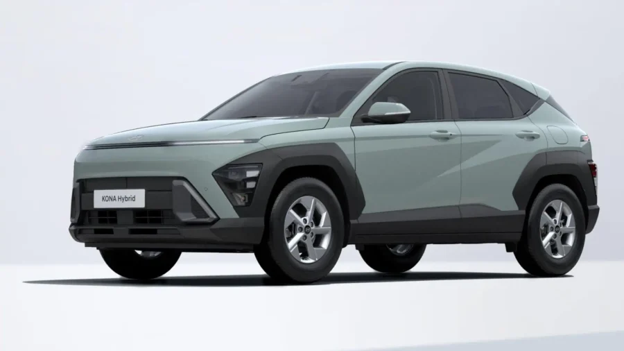 Renting Coches Hyundai Kona 1.6 GDi HEV DT Maxx Mirage Green