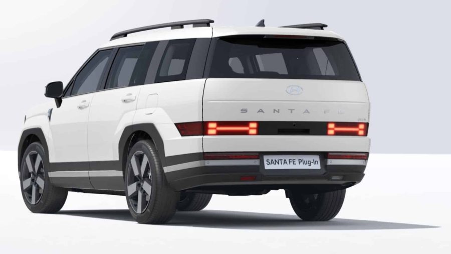 Renting Coches Hyundai Santa Fe 1.6T PHEV 4X4 AT Maxx White Cream