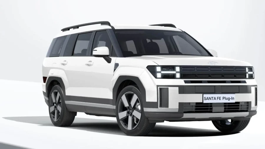 Renting Coches Hyundai Santa Fe 1.6T PHEV 4X4 AT Maxx White Cream