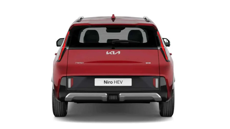 Renting Coches Kia Niro 1.6 HEV Drive Runway Red, Clear White, Steel Gray, Interstellar Grey