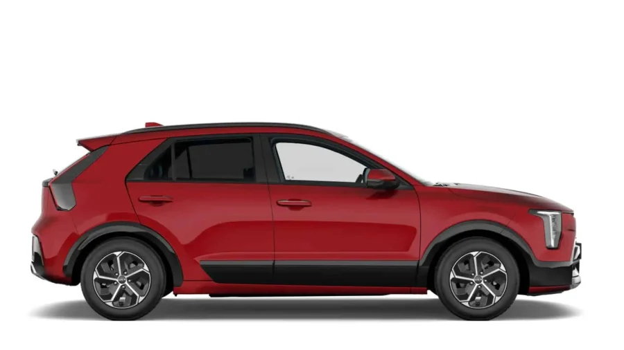 Renting Coches Kia Niro 1.6 HEV Drive Runway Red, Clear White, Steel Gray, Interstellar Grey