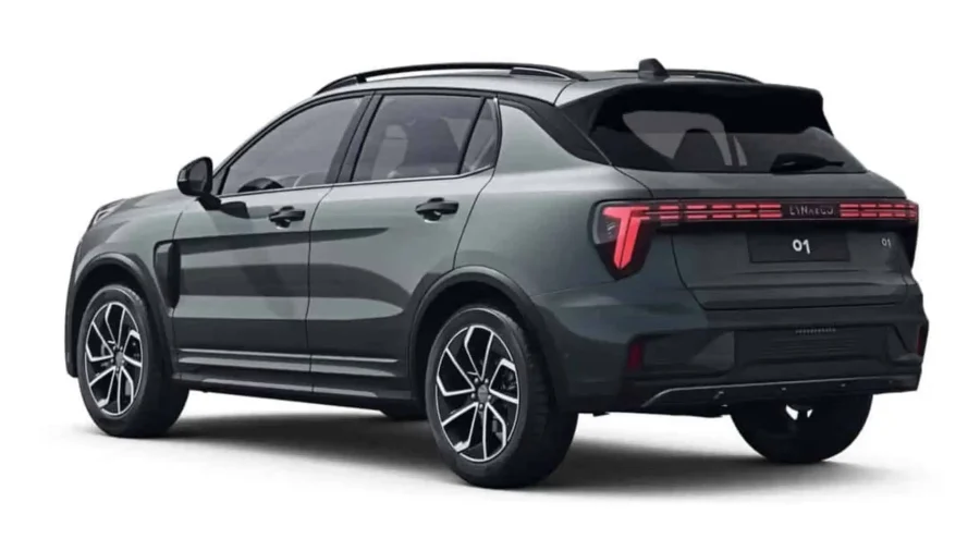 Renting Coches Lynk & Co 01 1.5 PHEV Core Mineral Green, Crystal White, Sparking Black