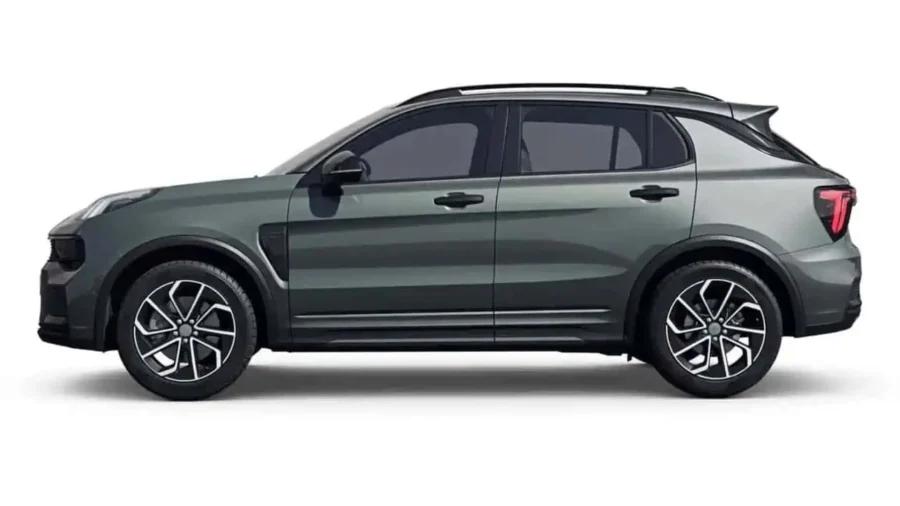 Renting Coches Lynk & Co 01 1.5 PHEV Core Mineral Green, Crystal White, Sparking Black