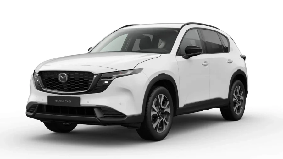 Renting Coches Mazda CX-5 2.5 e-Skyactiv G MHEV AT FWD Centre-Line Arctic White