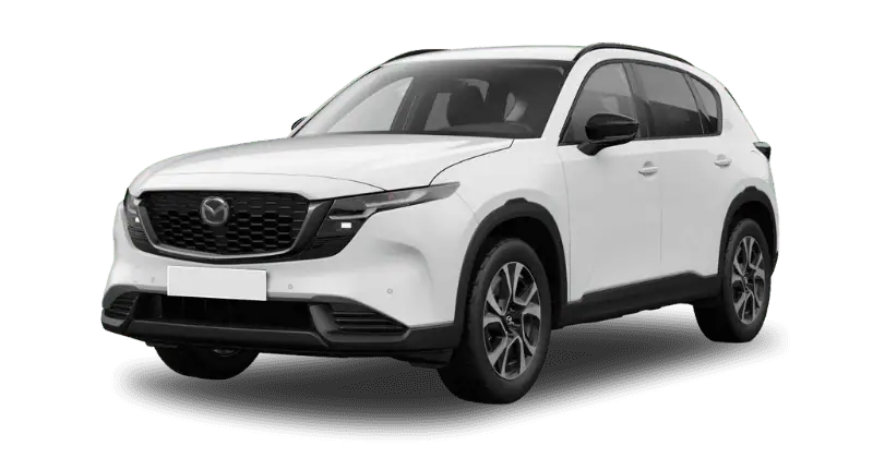 Renting Coches Mazda CX-5-2.5 e-Skyactiv G MHEV AT FWD Centre-Line Arctic White