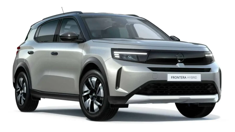 Renting Coches Opel Frontera 1.2T XHT Hybrid eDCT6 107kW Ultimate Kristall Silver, Arktis White