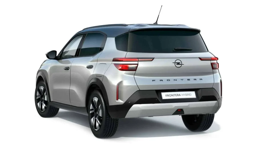 Renting Coches Opel Frontera 1.2T XHT Hybrid eDCT6 107kW Ultimate Kristall Silver, Arktis White