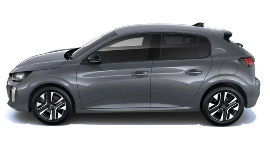 Renting Coches Peugeot 208 Allure Gasolina 100 S&S 6 Vel. Man Gris Selenium