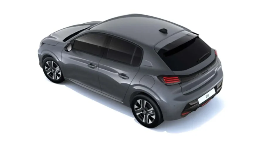 Renting Coches Peugeot 208 Allure Gasolina 100 S&S 6 Vel. Man Gris Selenium