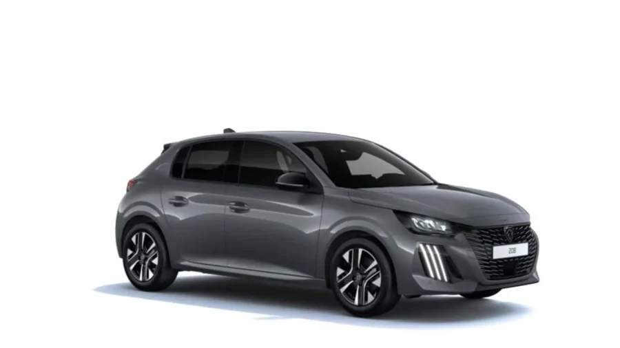 Renting Coches Peugeot 208 Allure Gasolina 100 S&S 6 Vel. Man Gris Selenium