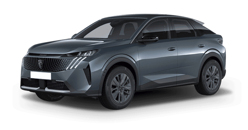 Renting Coches Peugeot 3008-Allure Hybrid 145 e-DCS6 Azul Ingaro