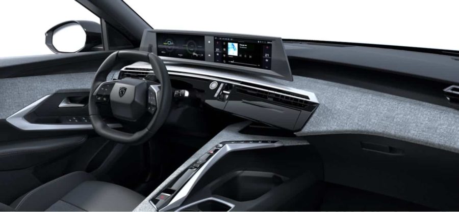 Renting Coches Peugeot 3008 Allure Hybrid 145 e-DCS6 Azul Ingaro