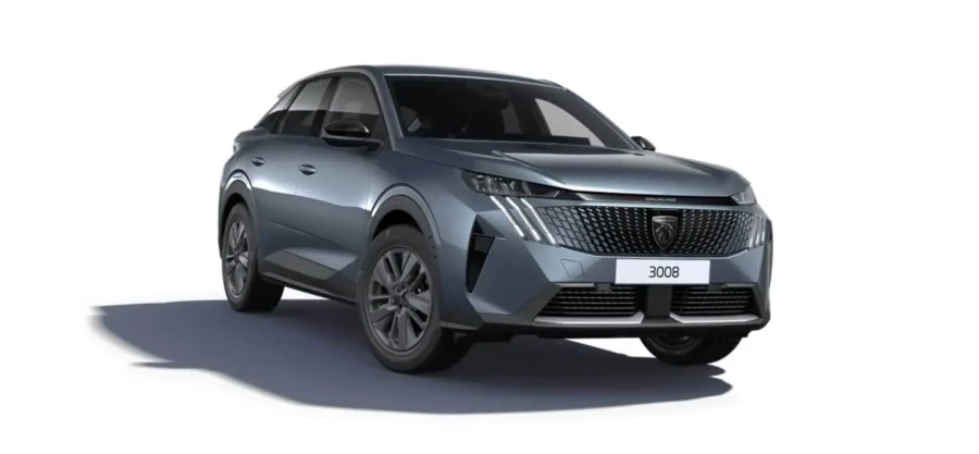 Renting Coches Peugeot 3008 Allure Hybrid 145 e-DCS6 Azul Ingaro