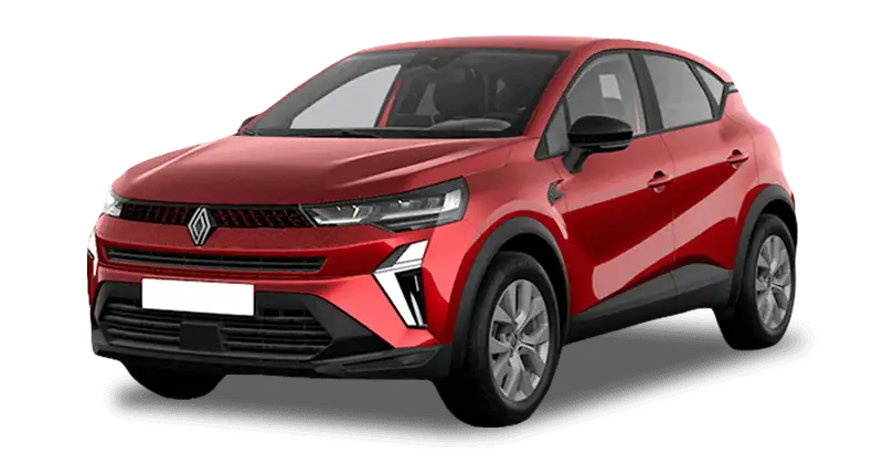 Renting Coches Renault Captur Evolution ECO-G Rojo Deseo