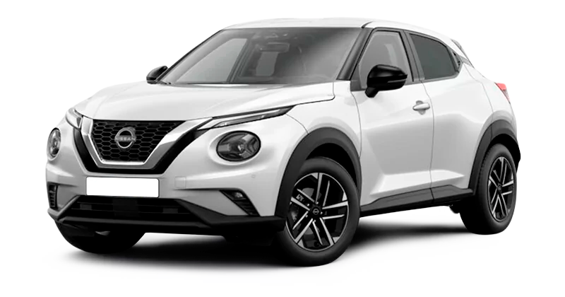 Renting Coches Nissan Juke-1.0 DIG-T 84 kW 6M/T N-Connecta Blanco