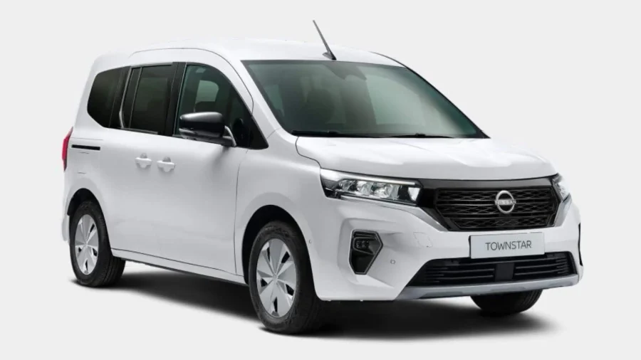 Renting Coches Nissan Townstar Combi L1 45kWh N-Connecta Blanco