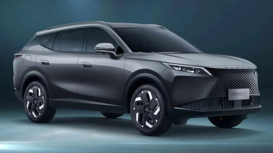 Renting Coches Omoda 7 1.5T PHEV Premium Gris Mate