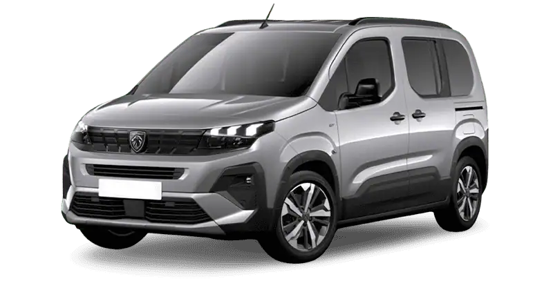 Renting Coches Peugeot Rifter-BlueHDi S&S EAT8 Standard GT Gris Artense