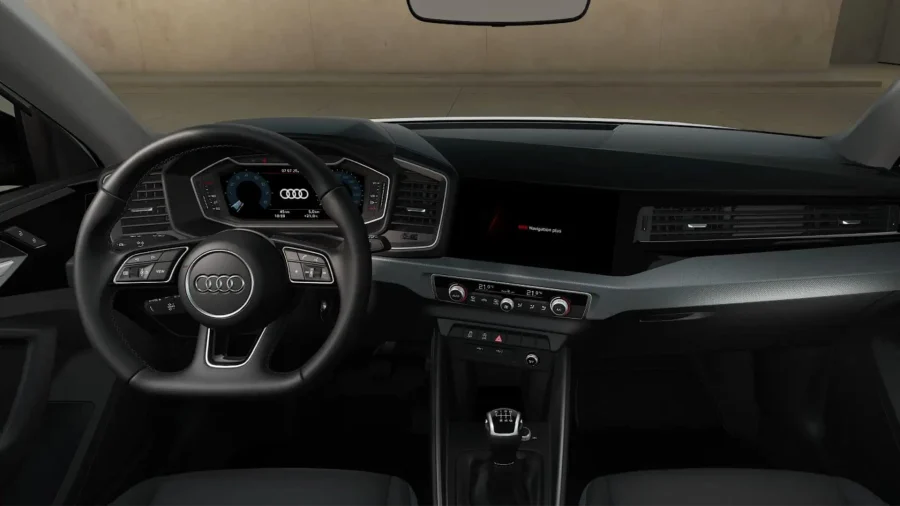 Renting Coches Audi A1 Sportback 30 TFSI S tronic Adrenalin Blanco Glaciar / Techo Negro