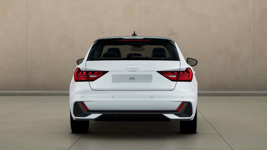 Renting Coches Audi A1 Sportback 30 TFSI S tronic Adrenalin Blanco Glaciar / Techo Negro