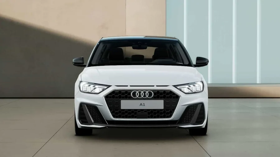 Renting Coches Audi A1 Sportback 30 TFSI S tronic Adrenalin Blanco Glaciar / Techo Negro