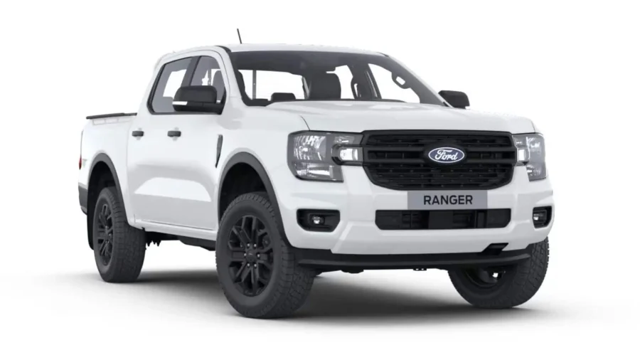 Renting Coches Ford Ranger XLT DOBLE CABINA 3.0 Ecoblue Auto. Blanco