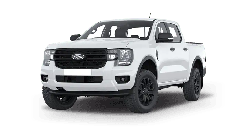 Renting Coches Ford Ranger XLT DOBLE CABINA 3.0 Ecoblue Auto. Blanco
