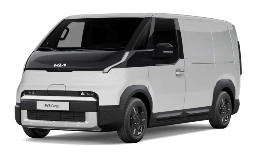 Renting Coches Kia PV5 Cargo L2H1 MR Plus Clear White