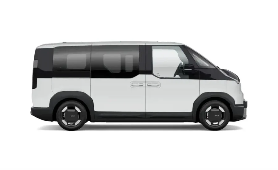 Renting Coches Kia PV5 Passenger L2H1 LR Plus Clear White, Steel Gray, Aurora Black