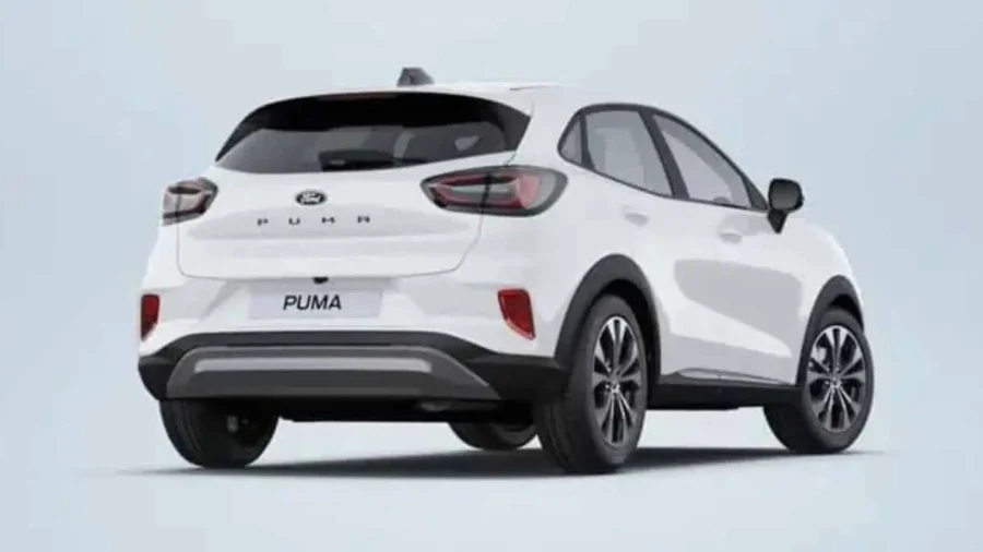 Renting Coches Ford Puma EcoBoost MHEV Titanium Blanco